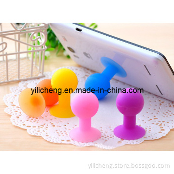 Colorful Cute Soft Silicone Cell Phone Holder for iPhone/ iPad/ Samsung Note3 Stand/ Mobile Phone Table PC Base